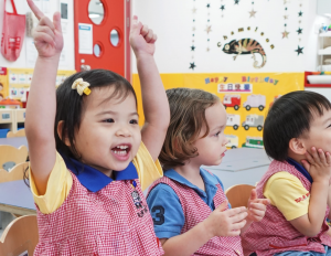 children are learning in classroom