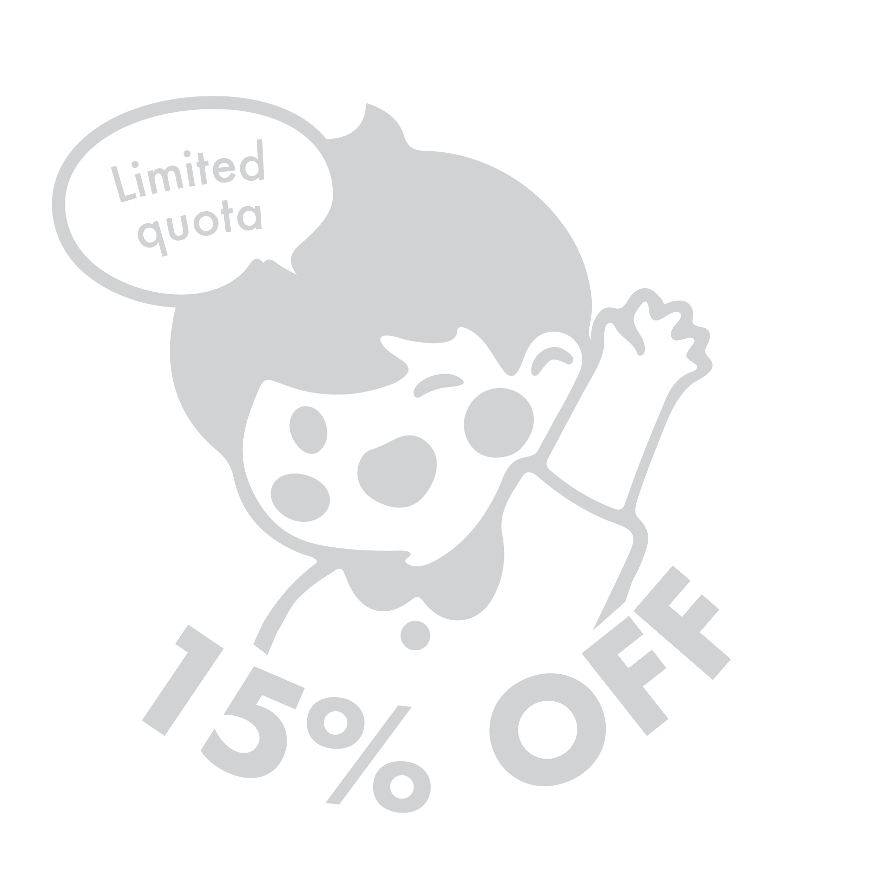 early bird 15% off discount